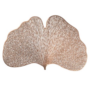 Podkładka glamour Eurofirany 30x45 Ginko miedź