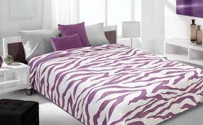 Narzuta dwustronna 220x240 Eurofirany Raya fiolet