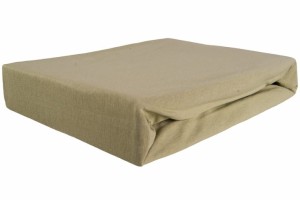 Prześcieradło jersey z gumką 200x220 khaki