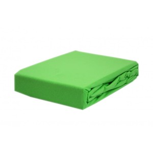 Prześcieradło jersey z gumką 200x220 sałata