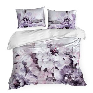 Pościel satynowa 160x200 Eurofirany Premium12 fiolet