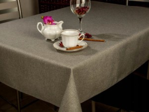 Obrus 140x220 2794 plamoodporny szary