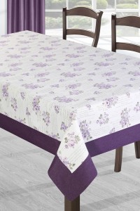 Obrus 150x220 Eurofirany Fiore fiolet