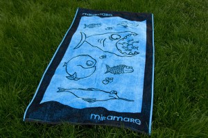 Ręcznik plażowy welurowy 70x140 miramare 01