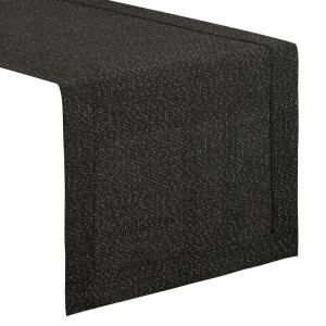 Bieżnik 40x180 Eurofirany Stella 1 czarny