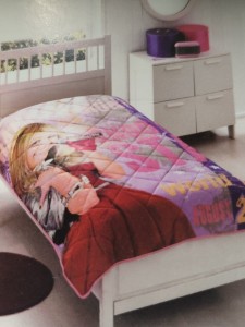 Narzuta 160x200 dziecięca Hannah Montana