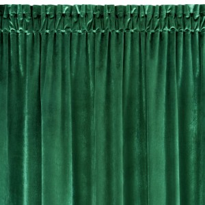 ZASŁONA welurowa 140X270 EUROFIRANY SAMANTA c.zielony