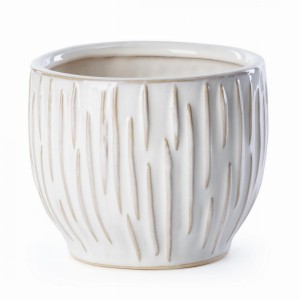 Donica ceramiczna Eurofirany Aba 02