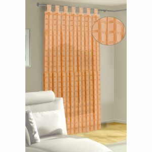 Firana gotowa 140x250 Eurofirany 158 pomarańcz