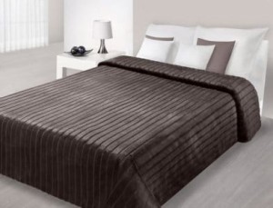 Narzuta 220x240 pluszowa Eurofirany Paris brąz