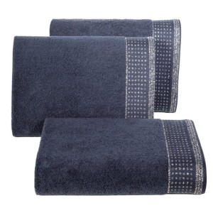 Ręcznik 70x140 Eurofirany Luna granat