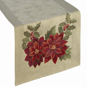 Świąteczny bieżnik 45x140 1271 gobelinowy Boże Narodzenie