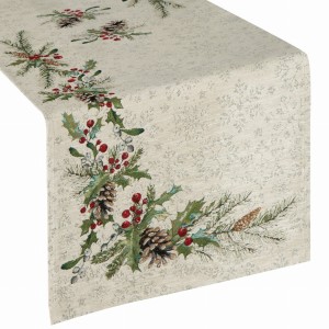 Świąteczny bieżnik 40x100 1256 gobelinowy Boże Narodzenie