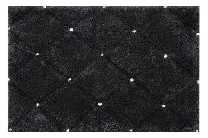 Dywanik glamour EuroFirany CHIC2 60x90 czarny