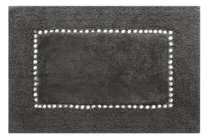 Dywanik glamour EuroFirany CHIC 50x70 stal