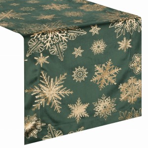 Bieżnik świąteczny 40x140 Joy3a zielony Boże Narodzenie