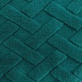 KOC D91 CARO 200 X 220 CM CIEMNOZIELONY