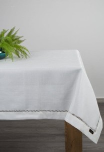 OBRUS EMILY 145 X 240 CM BIAŁY