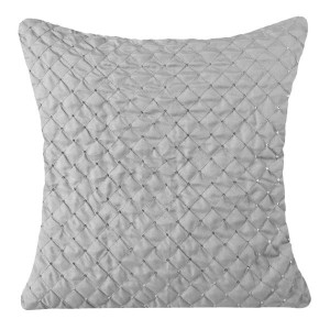 Poszewka dekoracyjna 45x45 EuroFirany KENDALL sreb