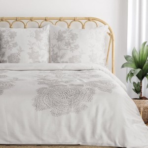 KOMPLET POŚCIELI SATYNOWEJ PREMIUM27 160 X 200 CM BIAŁY
