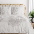 KOMPLET POŚCIELI SATYNOWEJ PREMIUM27 220 X 200 CM BIAŁY