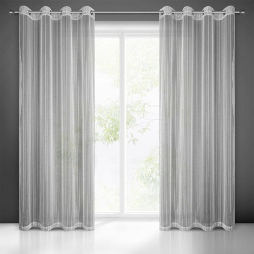 FIRANA GOTOWA NOELIA 140 X 250 CM SREBRNY
