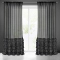 FIRANA GOTOWA DOLLY NA TAŚMIE 140 X 250 CM CZARNY