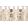 FIRANA GOTOWA MADDELINE NA SZELKACH 150 X 35 CM JASNOBEŻOWY
