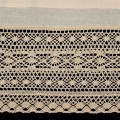 FIRANA GOTOWA MADDELINE NA SZELKACH 150 X 35 CM JASNOBEŻOWY