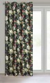 ZASŁONA GOTOWA ALEA 140 X 250 CM CZARNY