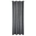ZASŁONA GOTOWA DARCY 140 X 250 CM CZARNY