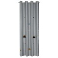ZASŁONA GOTOWA ALVIN 140 X 250 CM SREBRNY