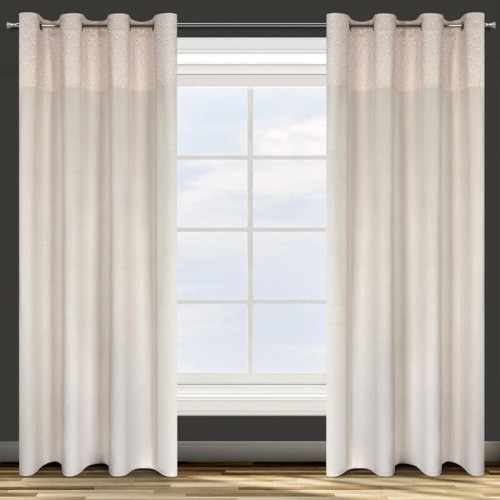 ZASŁONA GOTOWA D91 AGNES 140 X 250 CM KREMOWY