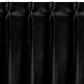 ZASŁONA GOTOWA MELANIE 125 X 270 CM CZARNY