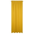 ZASŁONA GOTOWA D91 PARISA NA TAŚMIE 140 X 270 CM MUSZTARDOWY