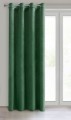 ZASŁONA GOTOWA D91 ROSA 140 X 250 CM CIEMNOZIELONY