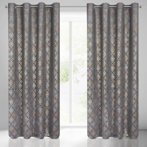 ZASŁONA GOTOWA ARETA 140 X 250 CM STALOWY
