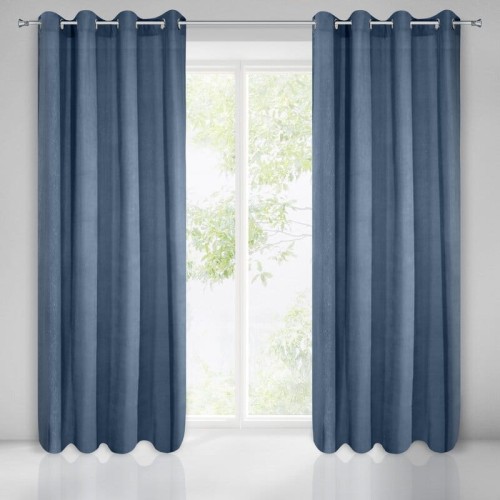 ZASŁONA GOTOWA CLARISA 140 X 270 CM GRANATOWY
