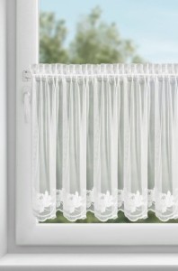 FIRANA GOTOWA LETI NA TAŚMIE 150 X 70 CM BIAŁY