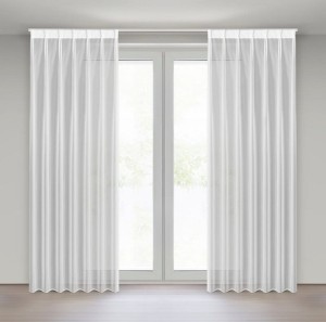 FIRANA GOTOWA LUCY 80 X 270 CM BIAŁY