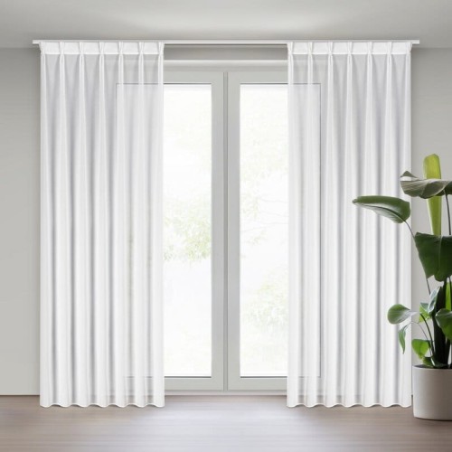 FIRANA GOTOWA RUBY 80 X 270 CM BIAŁY