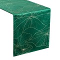 OBRUS BLINK 18 35 X 140 CM CIEMNOZIELONY