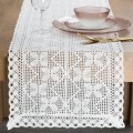OBRUS MARTHA 40 X 140 CM BIAŁY