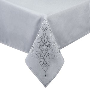 Bieżnik glamour EuroFirany 40x140 YVETTE2 stal