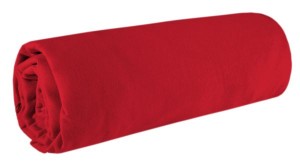 Prześcieradło z gumką JERSEY 200x220 bawełna czer