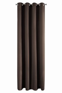 Zasłona gładka 140x250 EuroFirany MIRONA kawowy